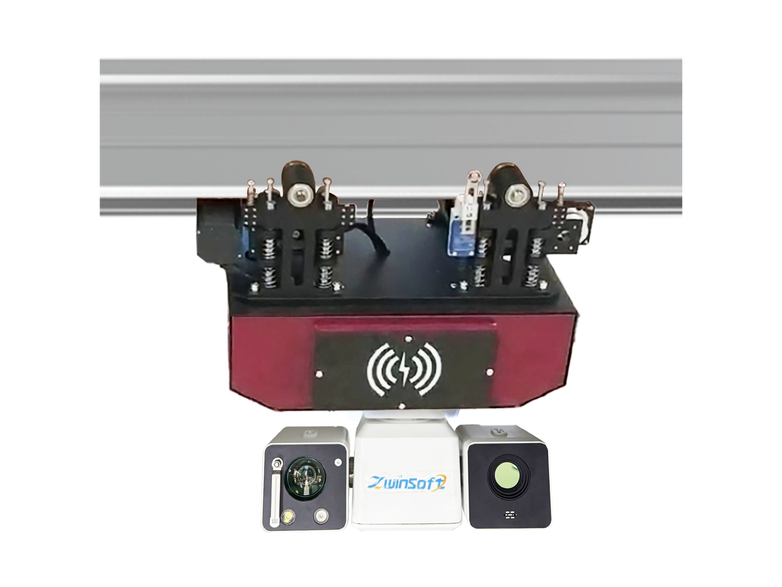 挂轨式巡检机器人