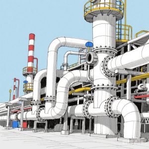 智易时代挂轨式智能巡检机器人化工厂管道应用