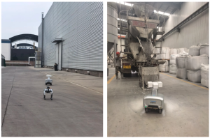 智易时代巡检机器人研磨材料生产场景巡检项目