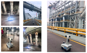 智易时代巡检机器人高炉钢铁巡检项目